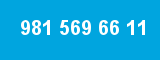 981 569 66 11 981 569 66 11